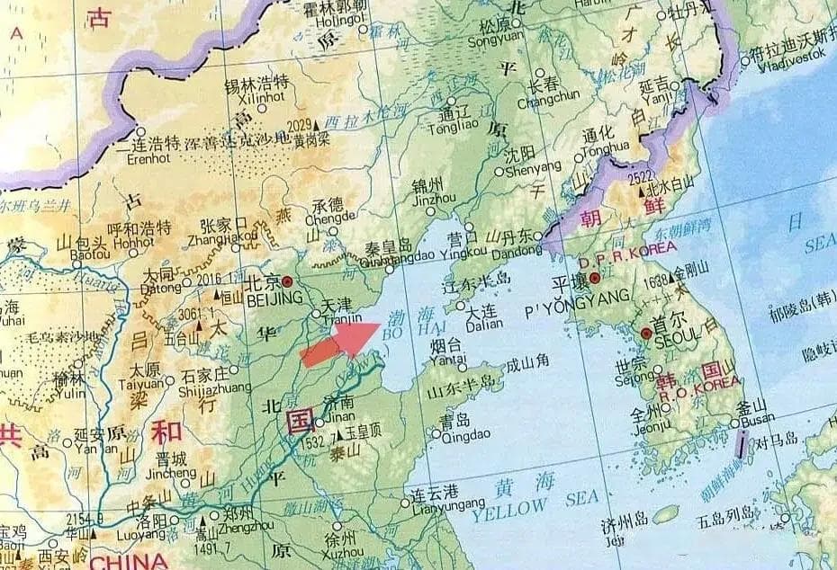 藏在地图里的中国——中国的近海