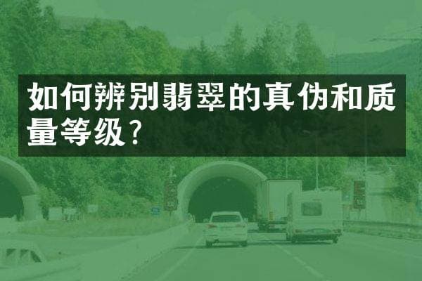 如何辨别翡翠的真伪和质量等级？