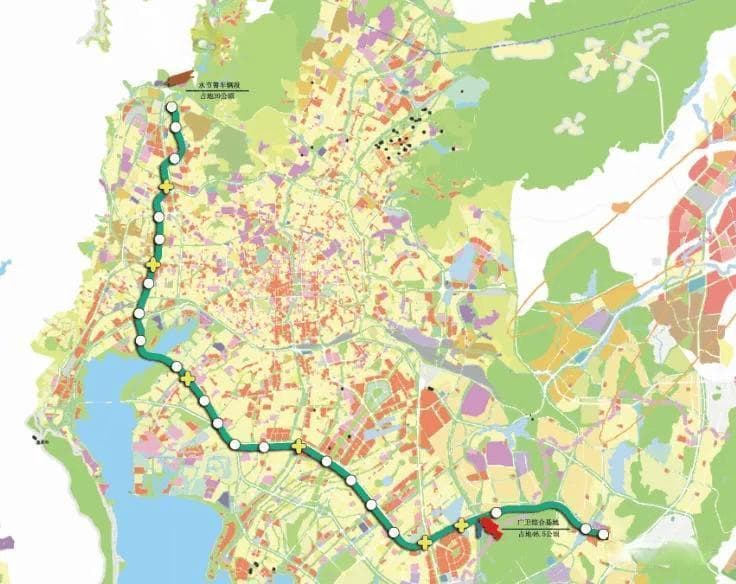 昆明地铁7号线、9号线最新进展：第三期建设规划稳步推进