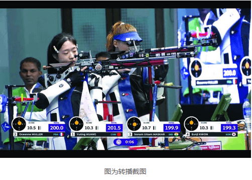 射击世界杯破纪录夺冠  18岁的黄雨婷实现世锦赛、奥运会、世界杯金牌大满贯