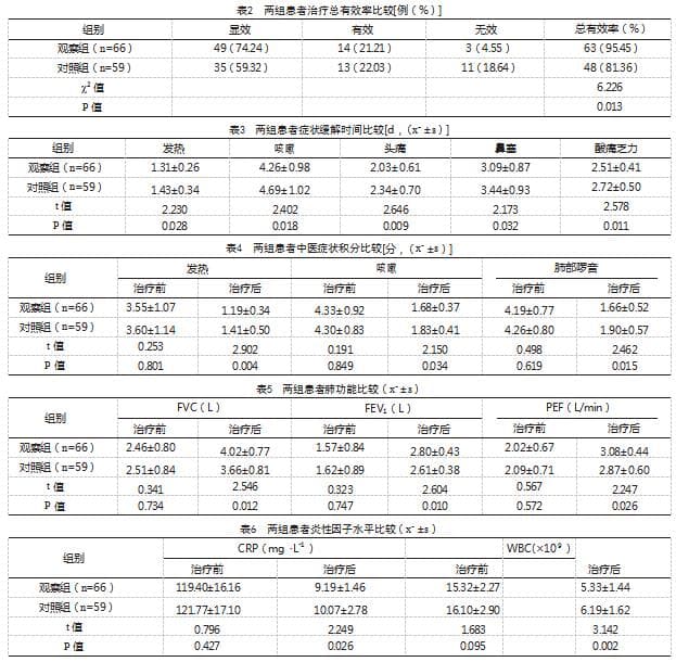 银翘散合麻杏石甘汤加减联合西医治疗邪犯肺卫证风温肺热病患者效果分析论文