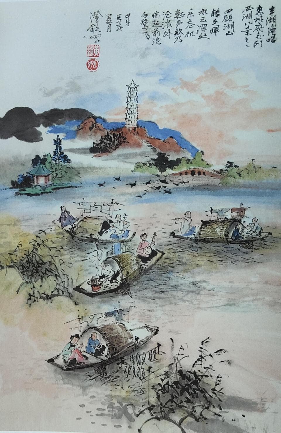 惠州西湖人文美：丰湖渔唱与半径樵归