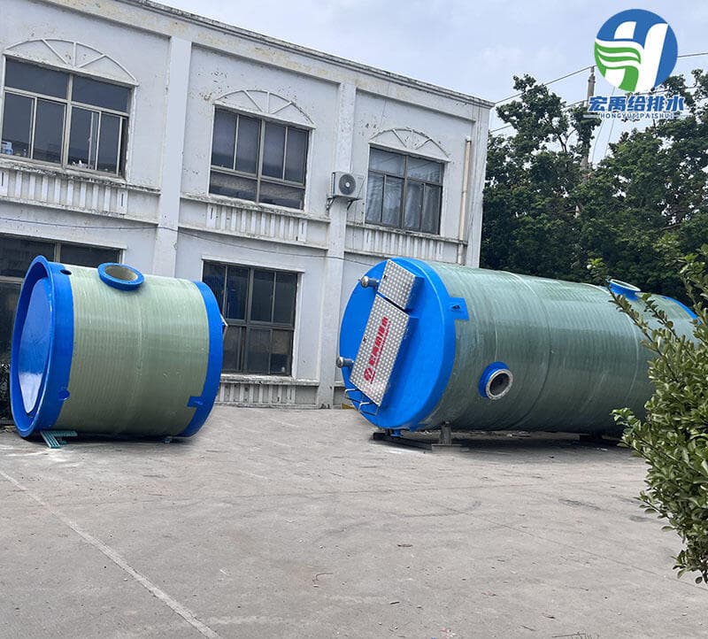 智能运行的地埋式一体化污水泵站