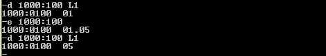 汇编语言DEBUG命令详解：A、U、R、T、D、E、Q等常用命令