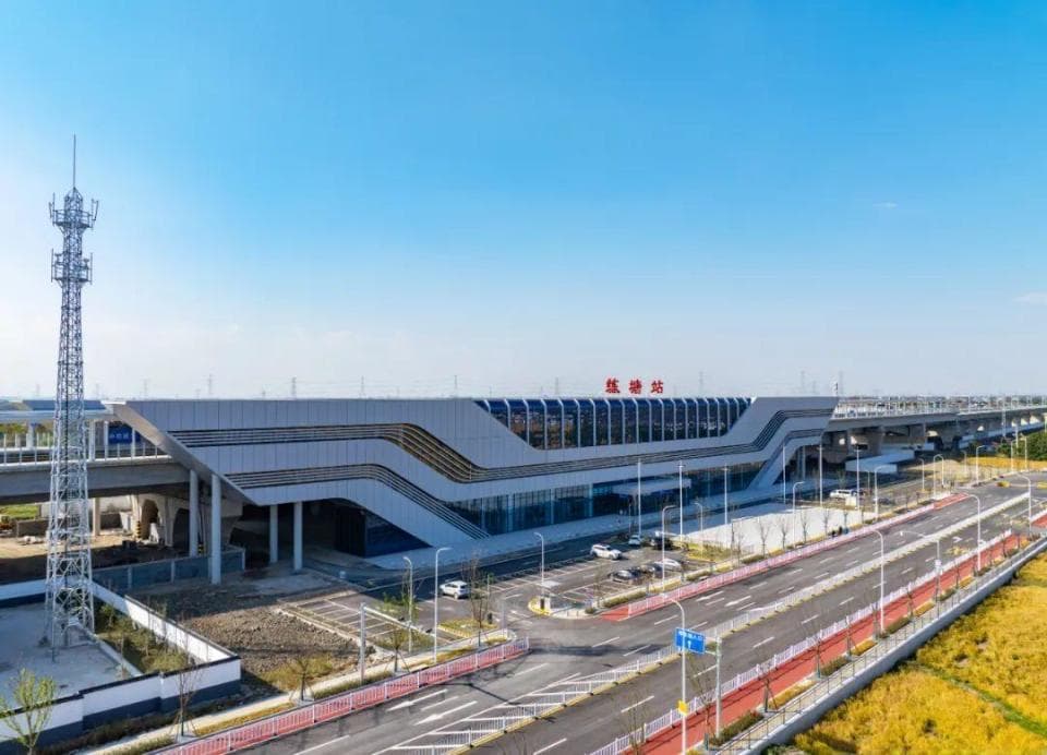 上海新增6座高铁站，练塘站年底开通
