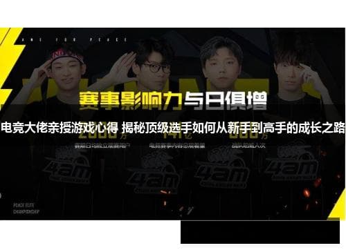电竞大佬亲授游戏心得：揭秘顶级选手如何从新手到高手的成长之路