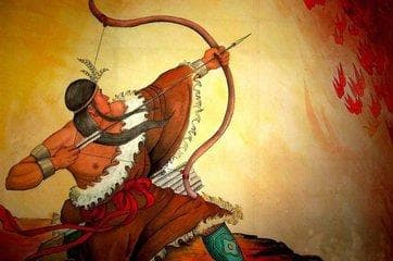 后羿与大羿：两位东夷英雄的历史传奇