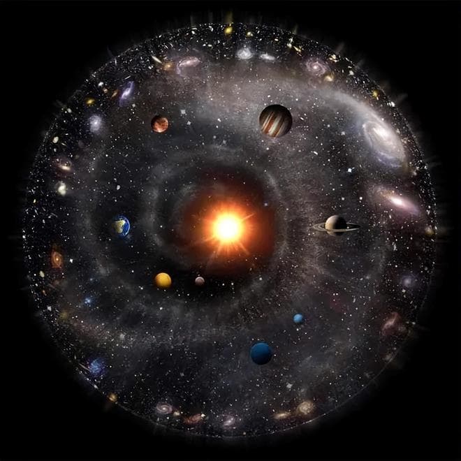 宇宙诞生于138亿年前的奇点，无穷小的奇点如何产生那么多物质？