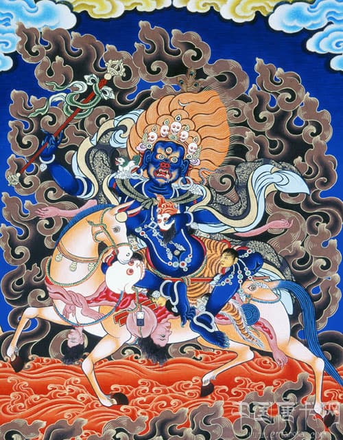 藏传佛教中的吉祥天母：文静与忿怒的双重化身