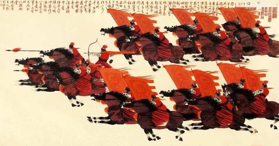 西汉·刘邦《大风歌(大风起兮云飞扬)》赏析及同步练习