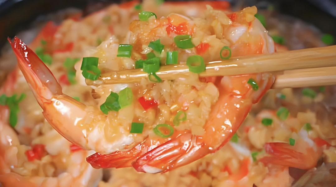 蒜蓉粉丝虾的制作方法：一道美味可口的家常菜