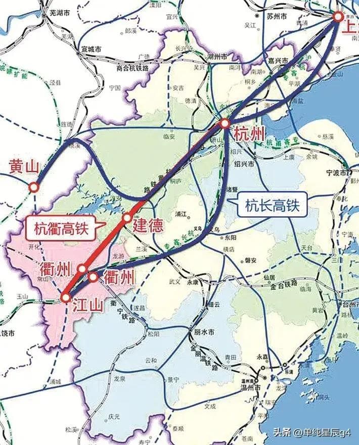 浙江在建高铁10条，2025年开通三条，开工两条，每年都有新线开通