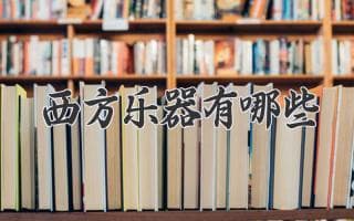 一文读懂西方乐器：四大类别及代表性乐器详解