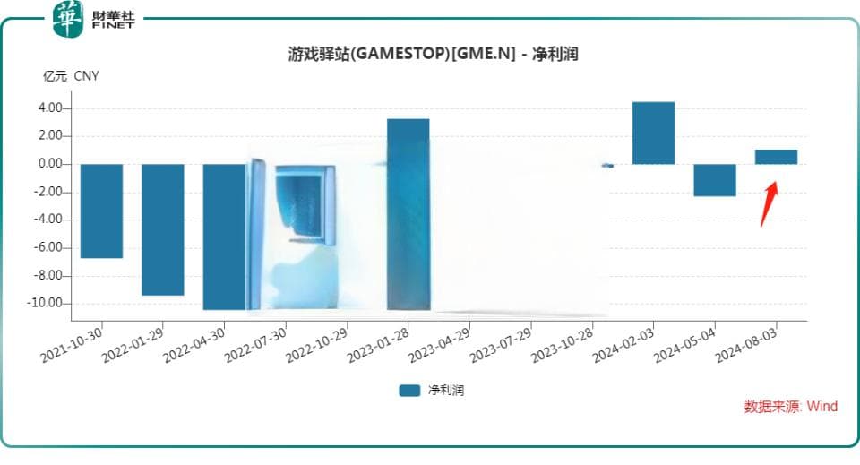 业绩实现扭亏！游戏驿站为何在盘后暴跌？