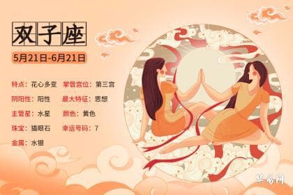 双子座-性格分析：善变、社交达人、幽默好奇