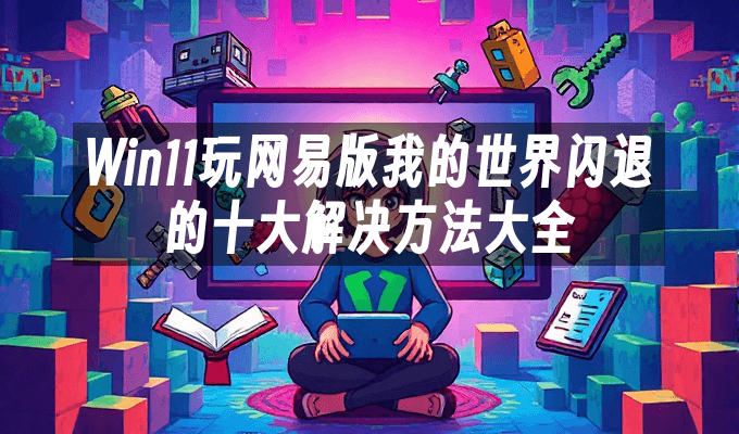 Win11玩网易版我的世界闪退的十大解决方法大全
