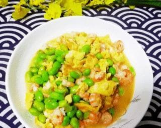 美味营养的虾仁毛豆（以虾仁为主角，搭配清香毛豆，轻松美食）