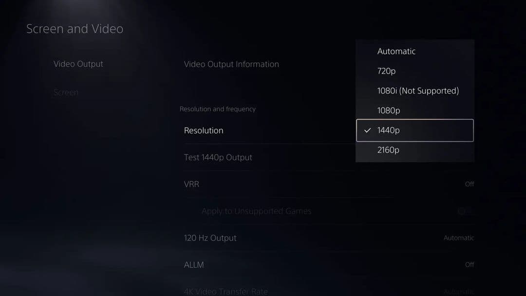 PS5推出新版本系统升级 支持1440p分辨率输出