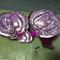 紫甘蓝白萝卜雪碧泡菜