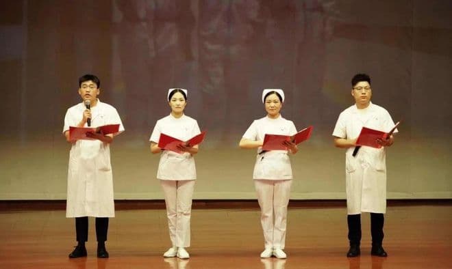 淮滨县医健集团“5·12”国际护士节庆祝大会在淮滨县人民医院举行