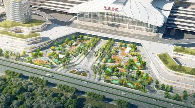 湛江北站配套工程加速推进，预计2025年底投入使用