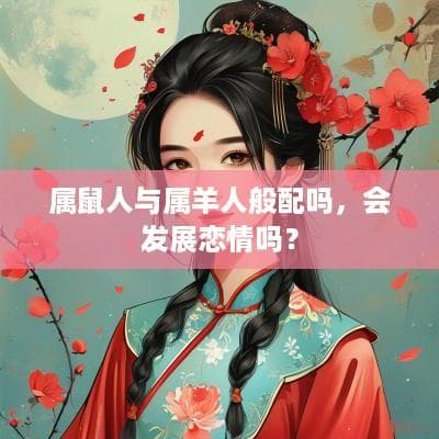 属鼠人与属羊人般配吗，会发展恋情吗？