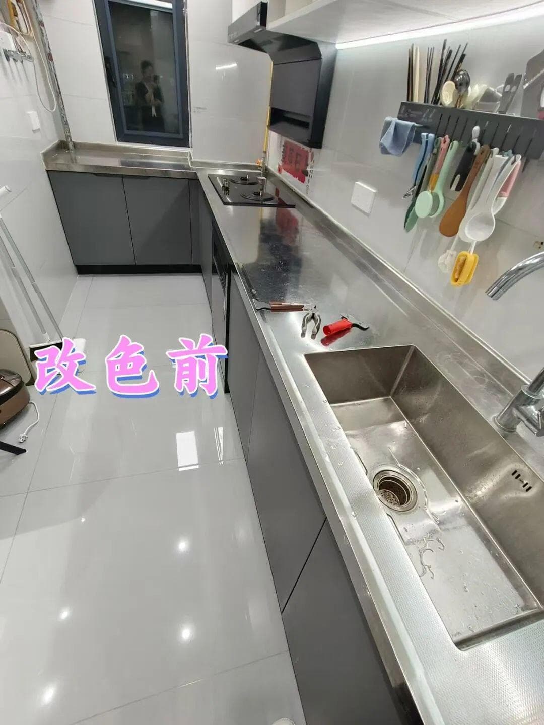 石材台面翻新攻略：几百元拯救开裂渗色，效果堪比换新！