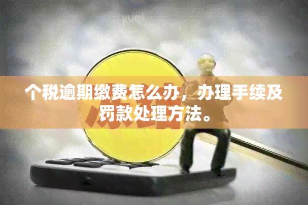 个税逾期缴费怎么办，办理手续及罚款处理方法。