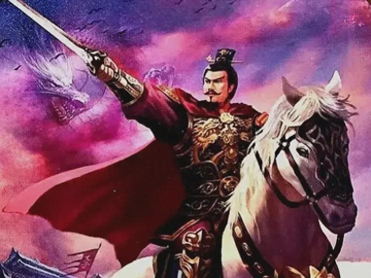 晋王李克用出世，天神断言：十四年间金殿坐，四个郎君三个姓