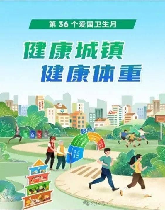 健康城镇 健康体重||第36个爱国卫生月宣传科普——关于BMI的相关知识