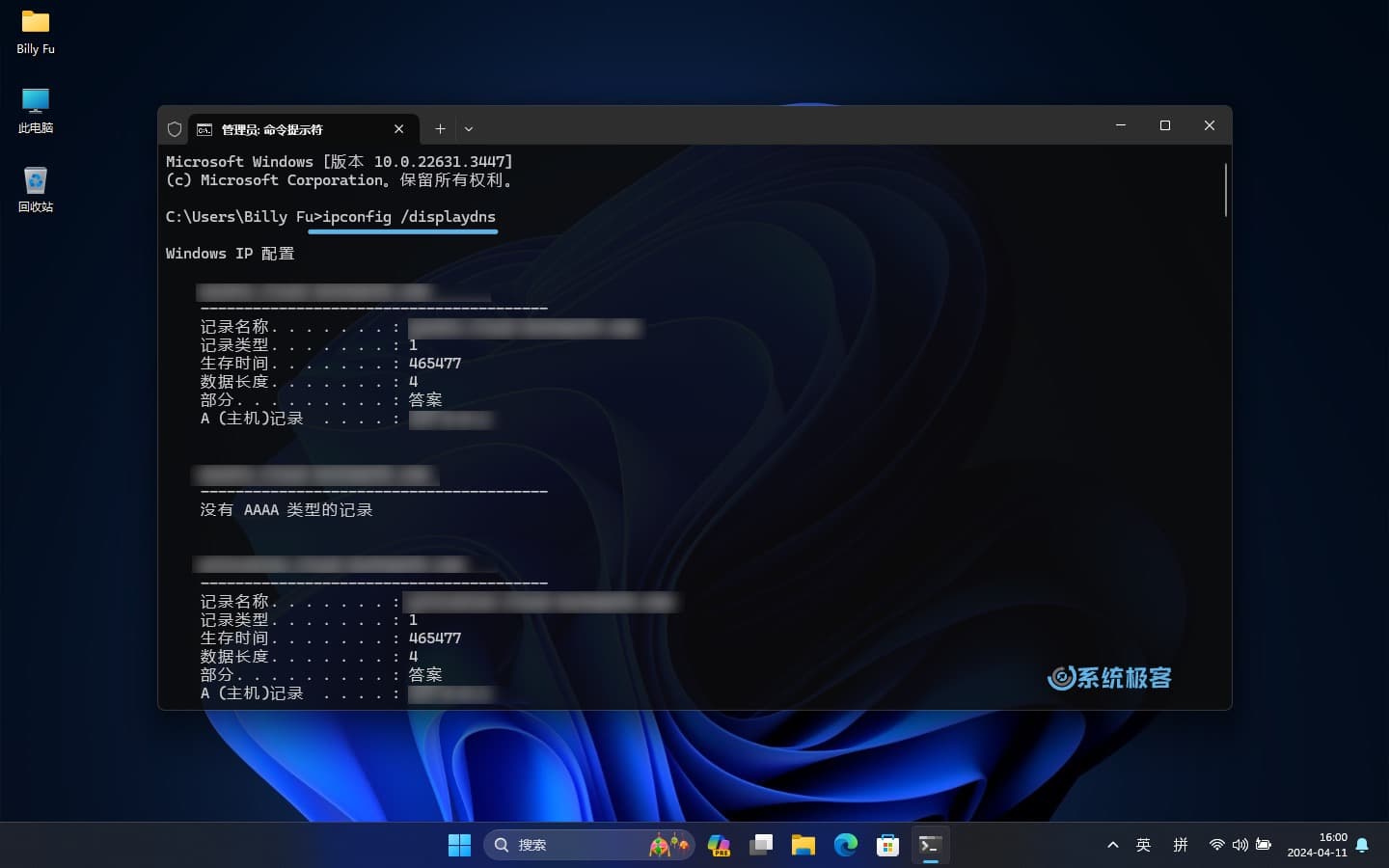 如何在Windows 11/10中查看和清除DNS缓存