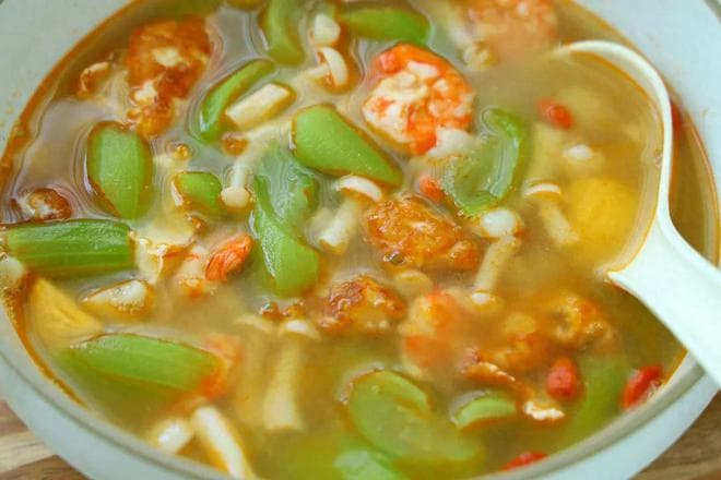 夏季必喝！丝瓜虾仁鸡蛋汤比排骨汤更营养