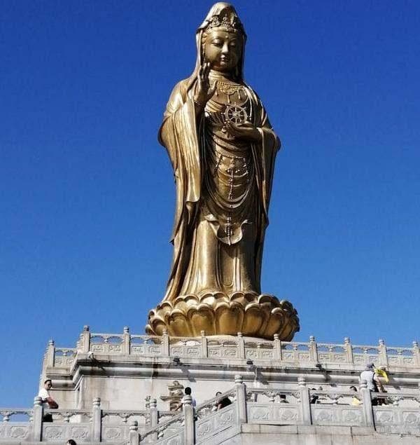普陀山拜佛顺序路线图及注意事项