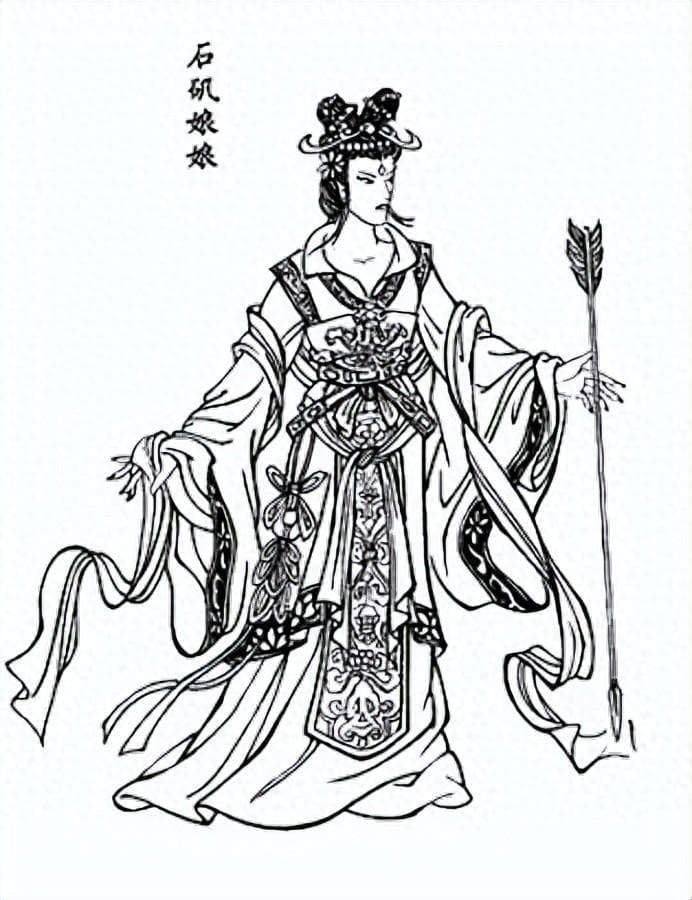 中国神话人物：石矶娘娘的前世今生