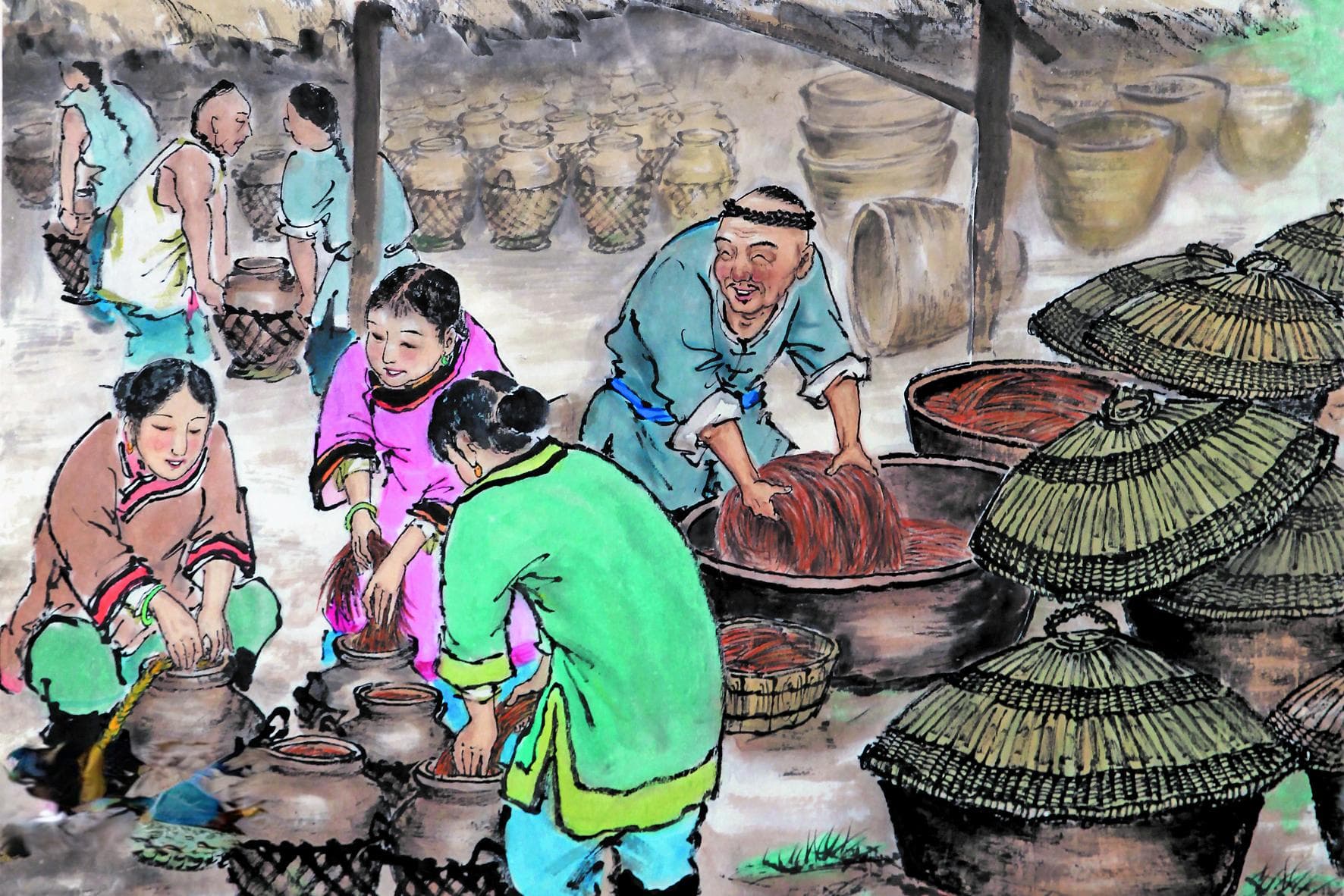 古代食物的保藏之道