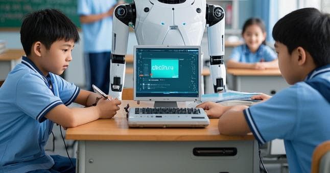 上海：鼓励学校构建教师和人工智能协同的“双师课堂”试点