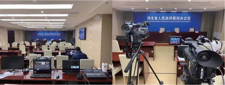 趣看采编录播推流一体机助力湖北广电疫情防控信息发布