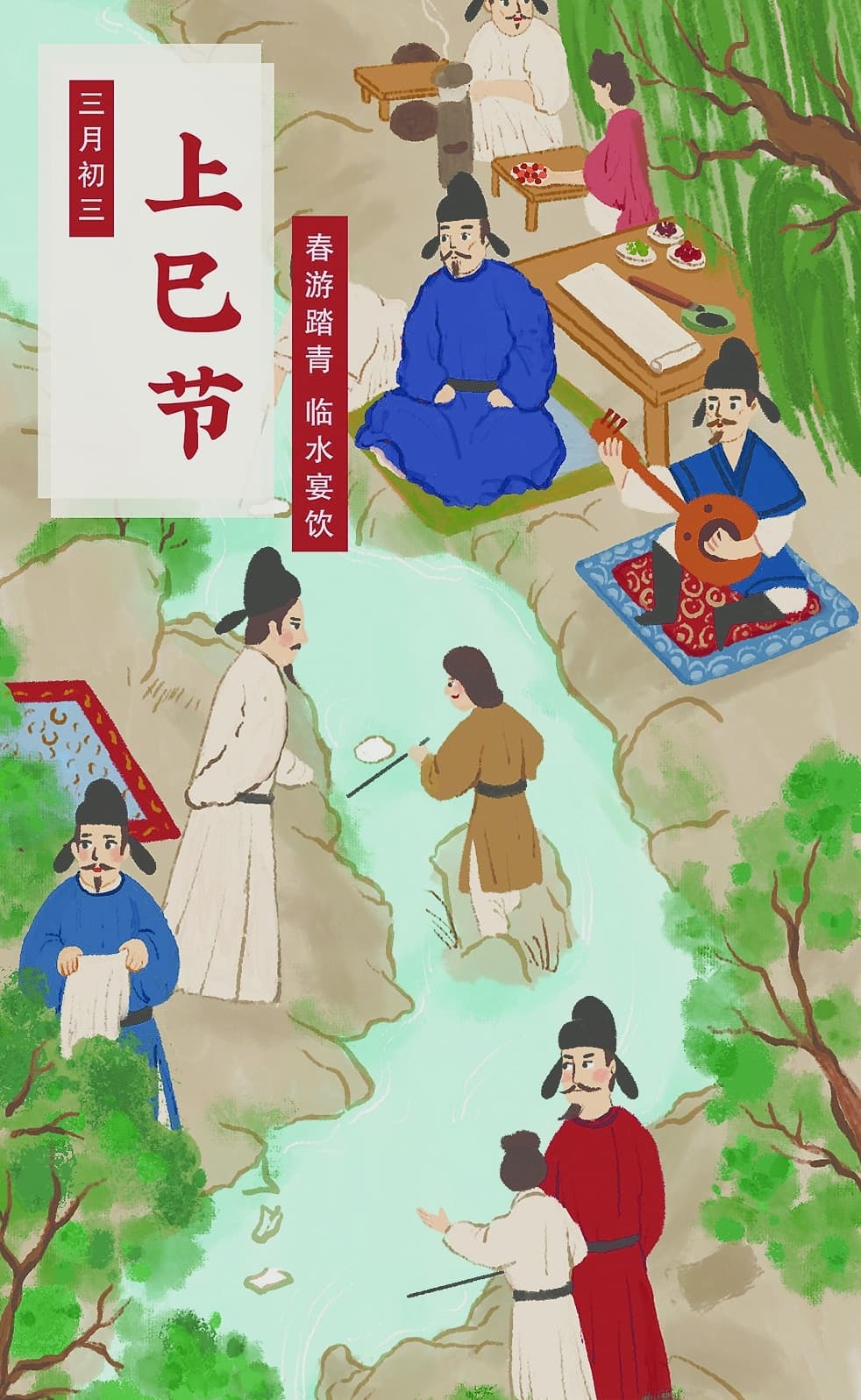 唐代人怎么过上巳节