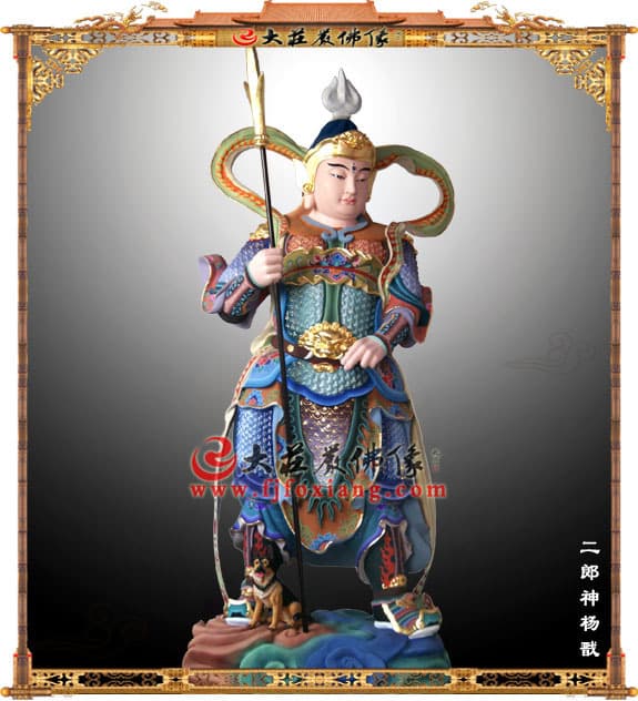 二郎神杨戬的来历传说