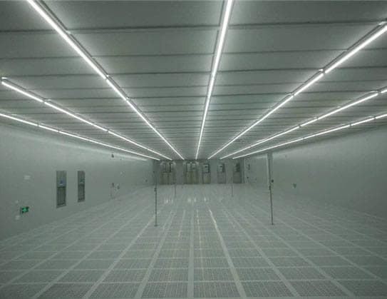 百级洁净室装修FFU龙骨双层吊顶施工技术详解