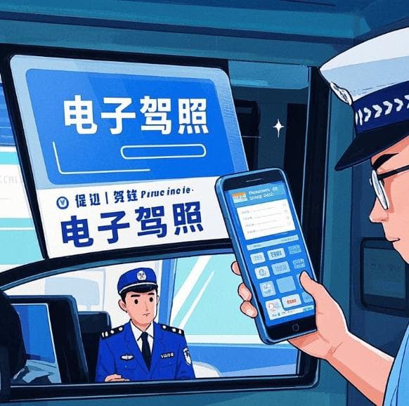 交警提醒：这种 “电子驾照” 属于无效证件！违规使用将被罚，你知道吗？