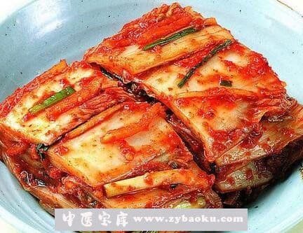 正宗韩国泡菜的腌制方法