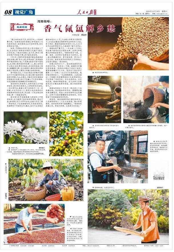 海南咖啡：香气氤氲解乡愁（我与非遗）