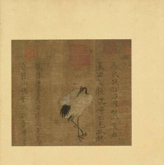 赵佶《独鹤图》鉴赏