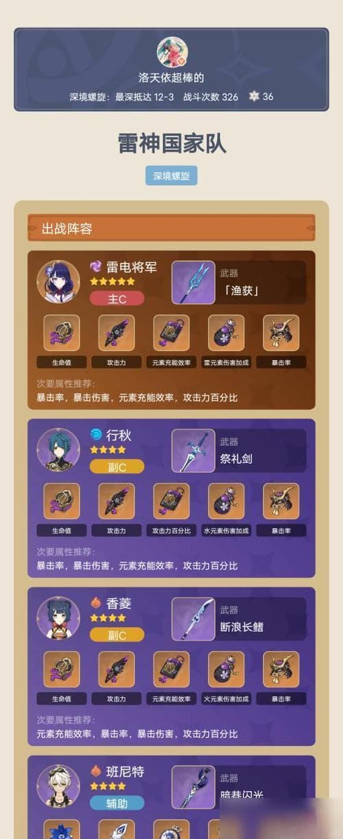 轻松上手 《原神》国家队攻略与角色搭配指南