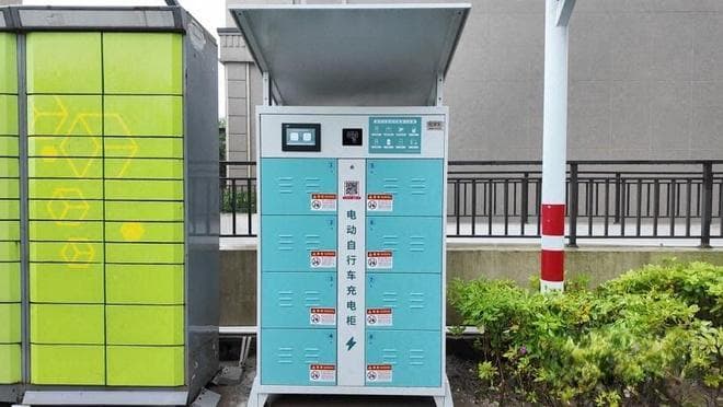 智能充电柜进社区，上海破解电动自行车充电安全难题