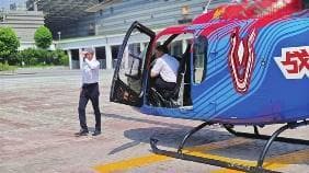苏州首条直达浦东机场的低空城际航线成功试飞