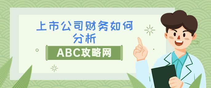 上市公司财务如何分析