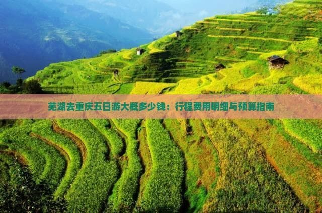 芜湖去重庆五日游大概多少钱：行程费用明细与预算指南