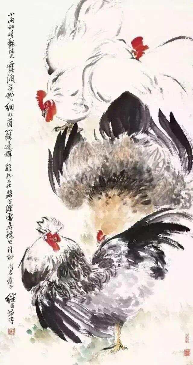 刘继卣笔下的鸡：形神兼备的艺术典范